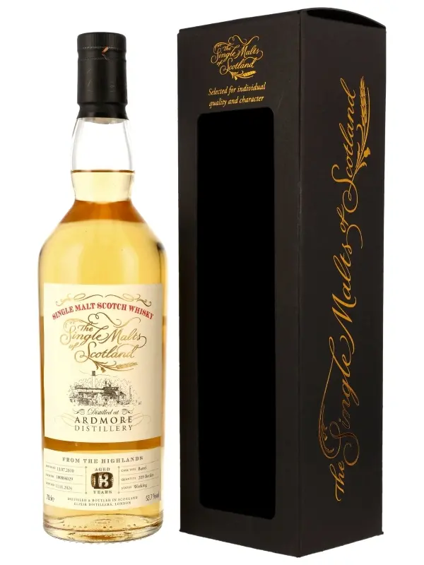 19257 Ardmore 13 Jahre - Vintage 2010 - Barrel - Cask Ref. 100804029 - Single Malts of Scotland - Single Malt Scotch Whisky