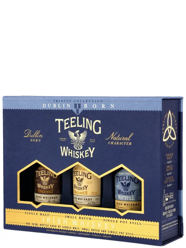 Teeling Collection - Trinity Pack - 3 x 50 ml - Irish Whiskey - neue Ausstattung