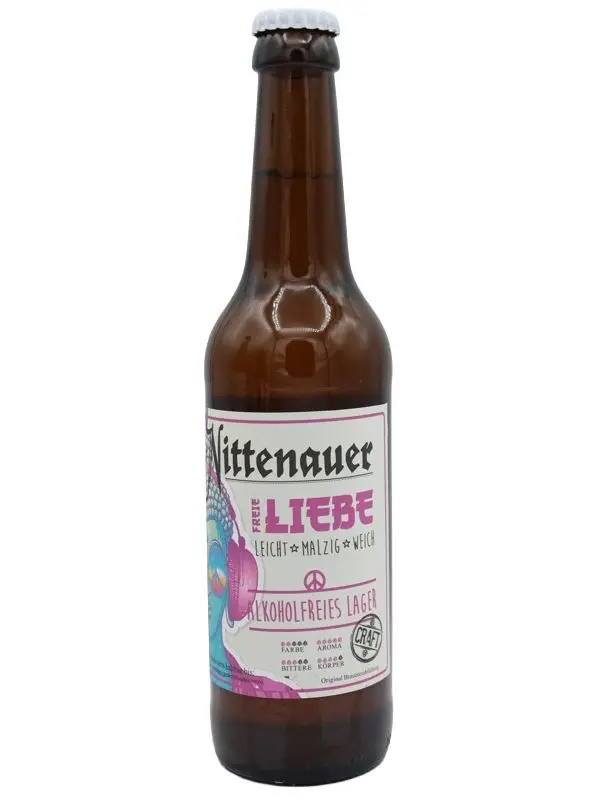 Nittenauer - Freie Liebe - Alkoholfreies Lager - 0,33l