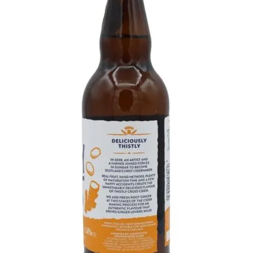 B0640_1 Thistly Cross Cider - Ginger - Scottish Cider - 0,5l