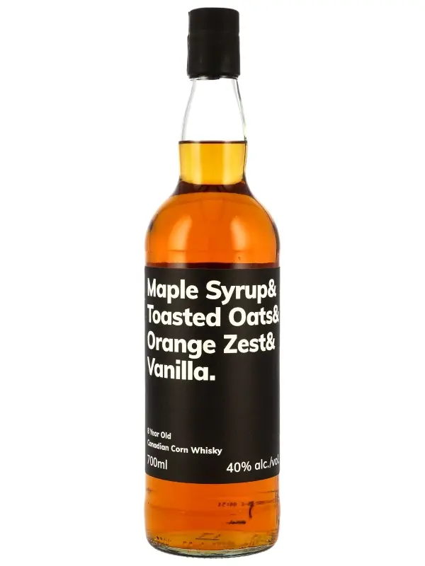19366 Maple Syrup & Toasted Oats & Orange Zest & Vanilla 8 Jahre - Canadian Corn Whisky