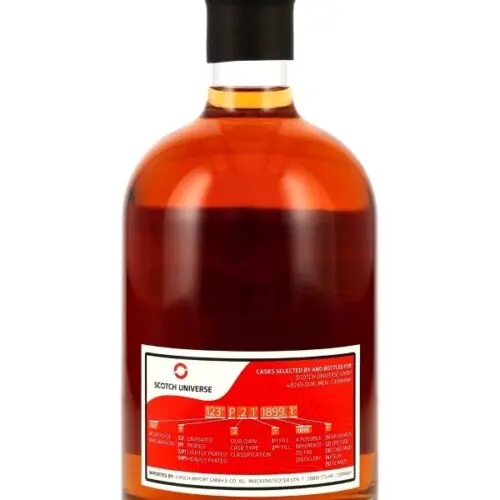 19389R Mensa II 163° U.4.1' 1971.2" - 12 Jahre - Vintage 2012 - First Fill St. Emilion Grand Cru Barrique - Scotch Universe - Speyside Single Malt Scotch Whisky