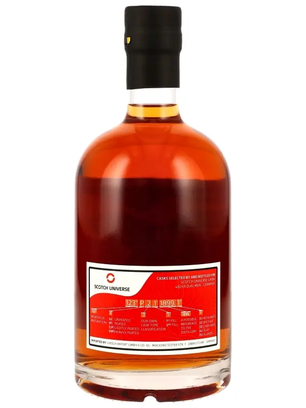 19389R Mensa II 163° U.4.1' 1971.2" - 12 Jahre - Vintage 2012 - First Fill St. Emilion Grand Cru Barrique - Scotch Universe - Speyside Single Malt Scotch Whisky