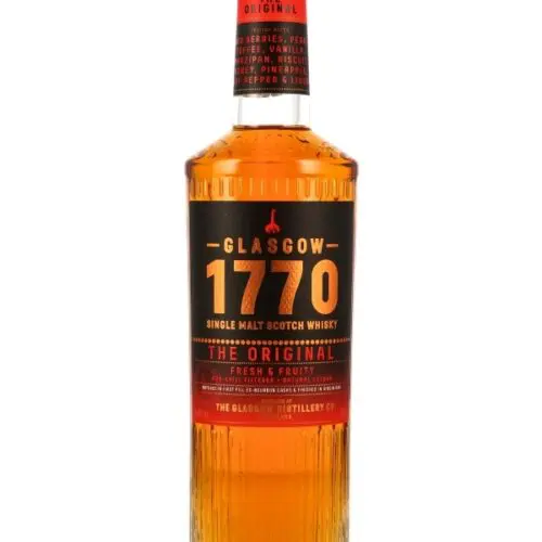 1770 Glasgow - The Original - Fresh and Fruity - First Fill Ex-Bourbon Casks Finished in Virgin Oak - 0,7l - Lowland Single Malt Scotch Whisky - ohne Umverpackung