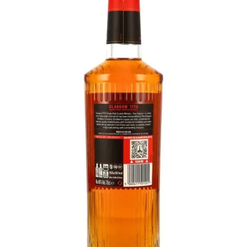 1770 Glasgow - The Original - Fresh and Fruity - First Fill Ex-Bourbon Casks Finished in Virgin Oak - 0,7l - Lowland Single Malt Scotch Whisky - ohne Umverpackung
