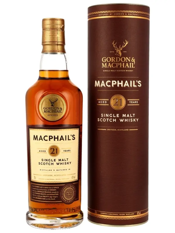 19442 MacPhail's 21 Jahre - Gordon & MacPhail - Speyside Single Malt Scotch Whisky