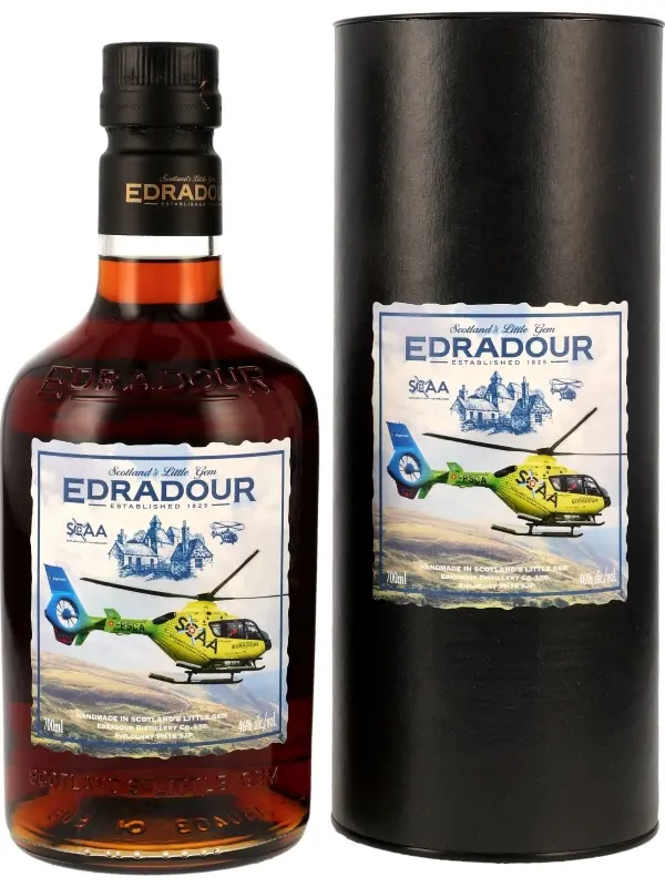 Edradour 12 Jahre – Matured in Sherry Casks - Scotland's Charity Air Ambulance - Highland Single Malt Scotch Whisky