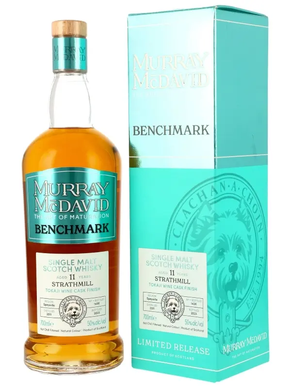 Strathmill 11 Jahre - Vintage 2011 - Tokaji Wine Cask Finish - Murray McDavid - Benchmark - Limited Release - Single Malt Scotch Whisky