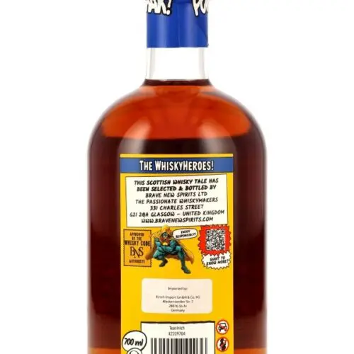 19452R Teaninich "Captain Shug and the Second Sight" 13 Jahre - 1st Fill Amontillado Sherry Hogshead - Whiskyheroes by Brave New Spirits - Single Malt Scotch Whisky