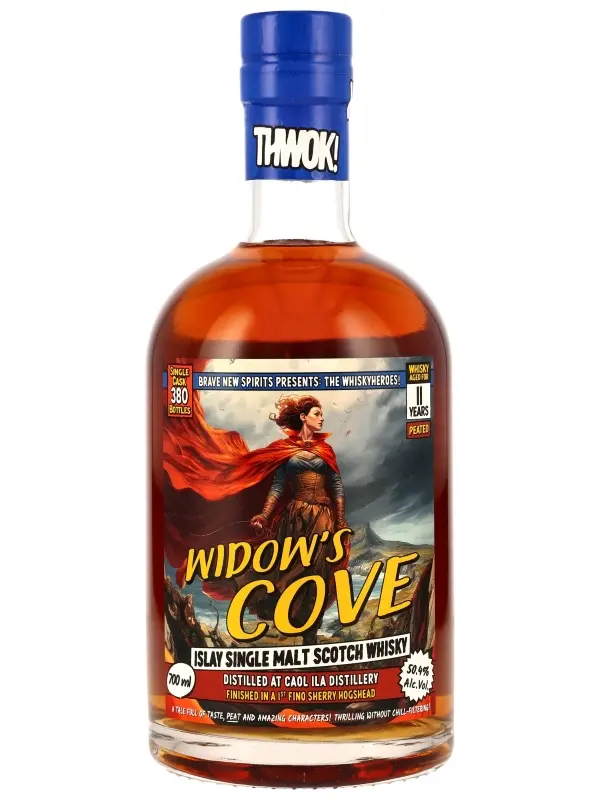 Caol Ila "Widow's Cove" 11 Jahre - 1st Fino Sherry Hogshead - Whiskyheroes by Brave New Spirits - Single Malt Scotch Whisky