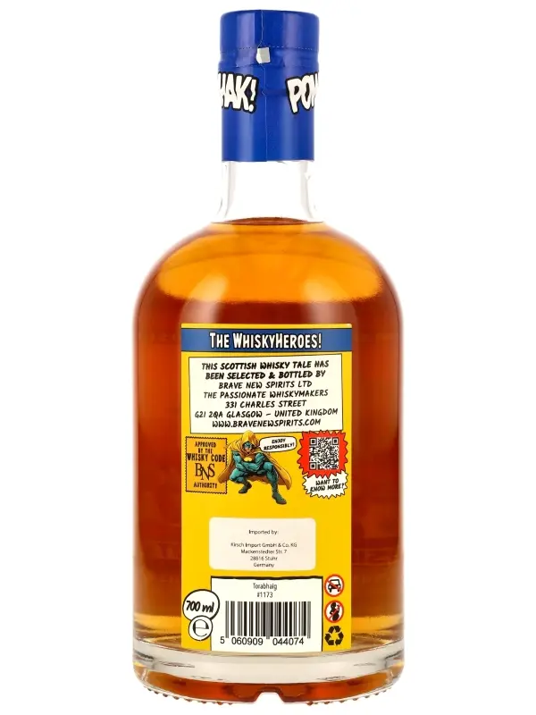 Torabhaig "The Cuillin Howl: Sky's Fury" 7 Jahre - 1st Fill American Bourbon Barrel - Whiskyheroes by Brave New Spirits - Single Malt Scotch Whisky