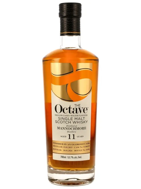 Mannochmore 11 Jahre - Vintage 2015 - Finished in an Oloroso Cask - Cask No. 11146139 - The Octave - Duncan Taylor - Single Malt Scotch Whisky