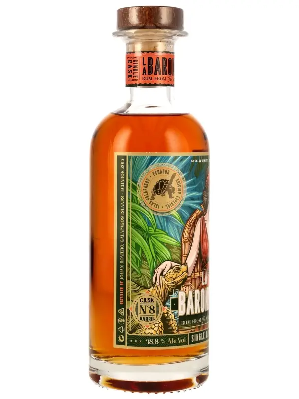 R01033_1 La Baronesa 10 Jahre - Vintage 2015 - Barrel Cask No. 8 - Single Cask - Special Limited Series - Galapagos Rum