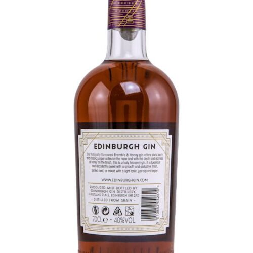 11755_Edinburgh Bramble Rückseite Produktbild Rückseite Edinburgh Gin - Bramble & Honey Gin - The Spencerfield Spirit Company