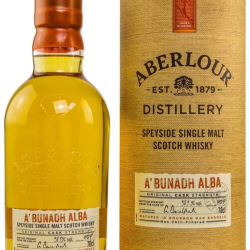 Aberlour A BUNADH ALBA - Bourbon Oak Barrel - Batch 007 - Original Cask Strength - Speyside Single Malt Scotch Whisky