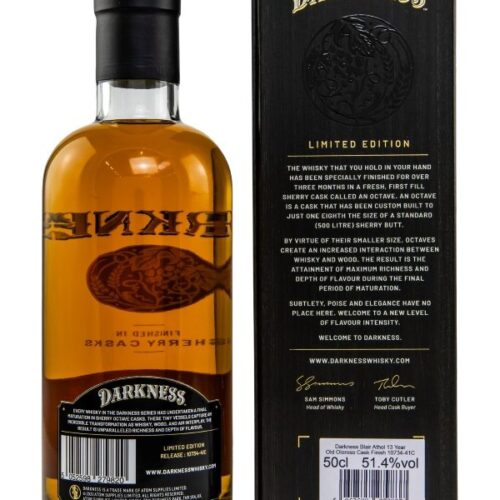 Blair Athol 13 Jahre - Oloroso Cask Finish - Darkness! - Limited Edition - Single Malt Scotch Whisky
