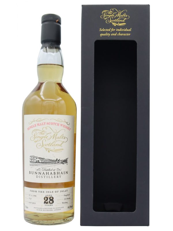 Bunnahabhain 28 Jahre - Vintage 1990 - Cask No. 7727 - Single Malts of Scotland - Islay Single Malt Scotch Whisky (2) Bunnahabhain 28 Jahre - Vintage 1990 - Cask No. 7727 - Single Malts of Scotland - Islay Single Malt Scotch Whisky