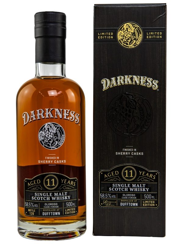 Dufftown 11 Jahre - Oloroso Cask Finish - 58,5% Vol. - Darkness! - Limited Edition - Single Malt Scotch Whisky