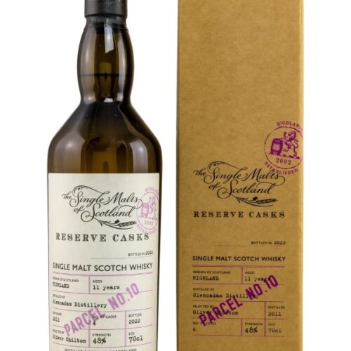 Glencadam 11 Jahre - Vintage 2011 - Reserve Casks - Parcel No. 10 - Single Malts of Scotland - Highland Single Malt Scotch Whisky