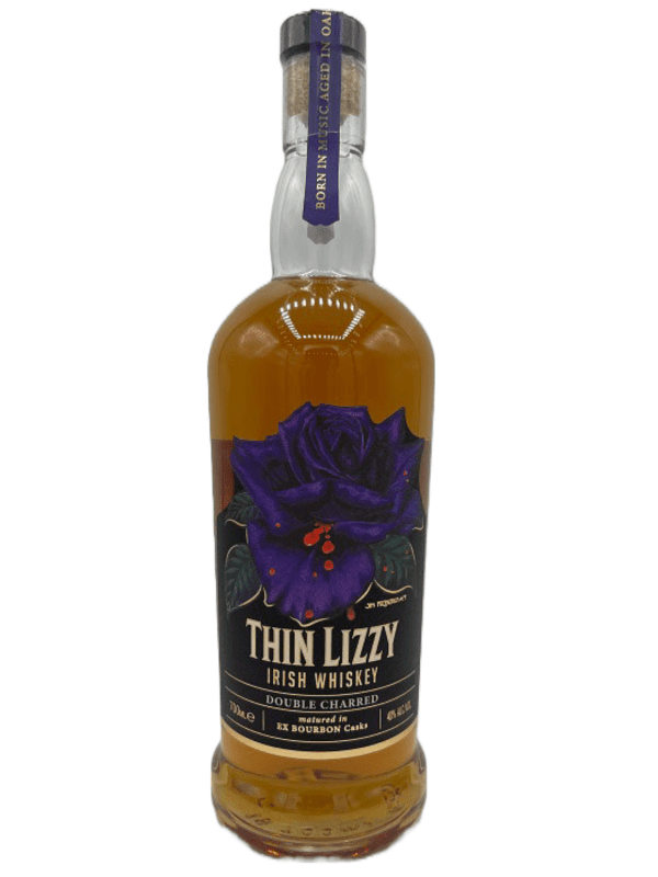 My project-1(142) Thin Lizzy - Double Charred - Irish Whiskey - 5cl Sample