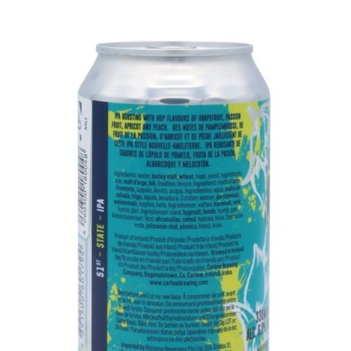Oharas Craft Beer - O'hara's 51st State IPA - Can - India Pale Ale (IPA) - 0,33lR Oharas Craft Beer - O'hara's 51st State IPA - Dose - India Pale Ale (IPA) - 0,33l