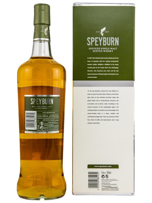 Speyburn 10 Jahre - American Oak ex-Bourbon & ex-Sherry Casks - Travel Exclusive - Speyside Single Malt Scotch Whisky