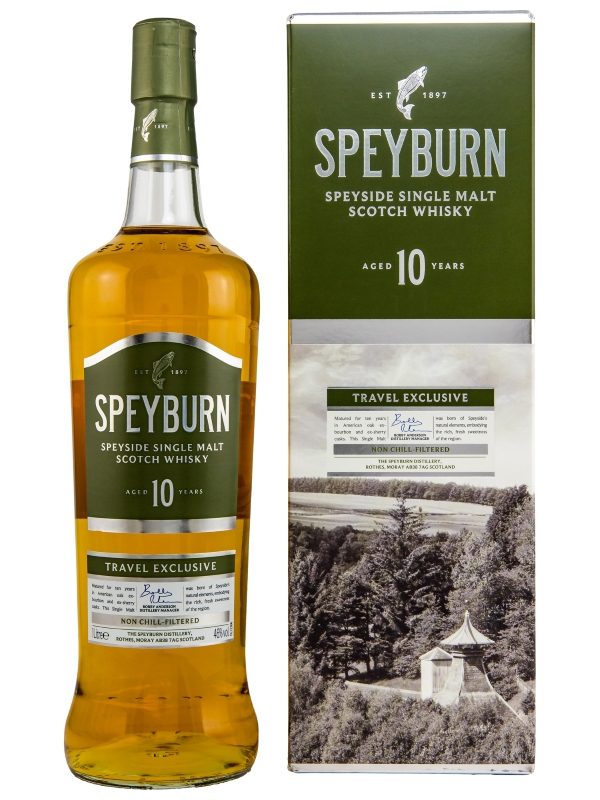 Speyburn 10 Jahre - American Oak ex-Bourbon & ex-Sherry Casks - Travel Exclusive - Speyside Single Malt Scotch Whisky
