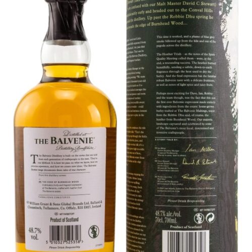 The Balvenie 19 Jahre - The Edge of Burnhead Wood - Single Malt Scotch Whisky R The Balvenie 19 Jahre - The Edge of Burnhead Wood - Single Malt Scotch Whisky