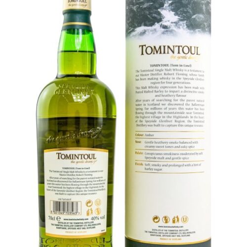 Tomintoul 15 Jahre - with a Peaty Tang - Speyside Single Peated Malt Scotch Whisky R Tomintoul 15 Jahre - with a Peaty Tang - Speyside Single Peated Malt Scotch Whisky