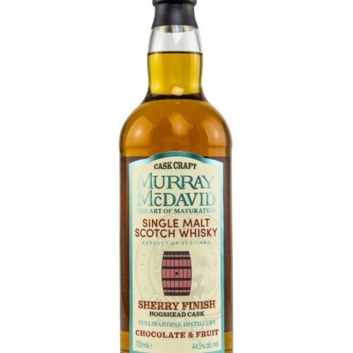 Tullibardine - Sherry Cask Finish - Batch #SHRY-02 - Murray McDavid - Cask Craft - Highland Single Malt Scotch Whisky Tullibardine - Sherry Cask Finish - Batch #SHRY-02 - Murray McDavid - Cask Craft - Highland Single Malt Scotch Whisky