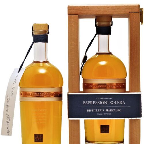 Marzadro – Espressioni Solera – Grappa Riserva – 0,7 l – alte Ausstattung