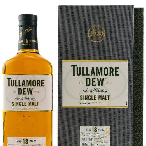 Tullamore Dew 18 Jahre - Bourbon, Oloroso Sherry, Port Madeira - Irish Single Malt Whiskey