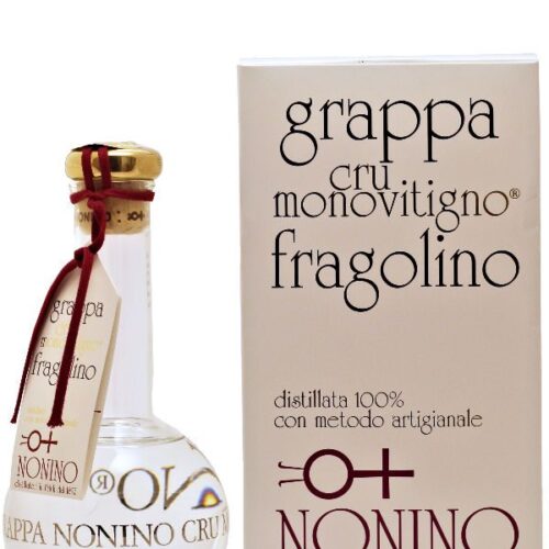 6733_Grappa Nonino cru monovitigno fragolino 0,5l Nonino - Fragolino - Cru Monovitigno - Grappa