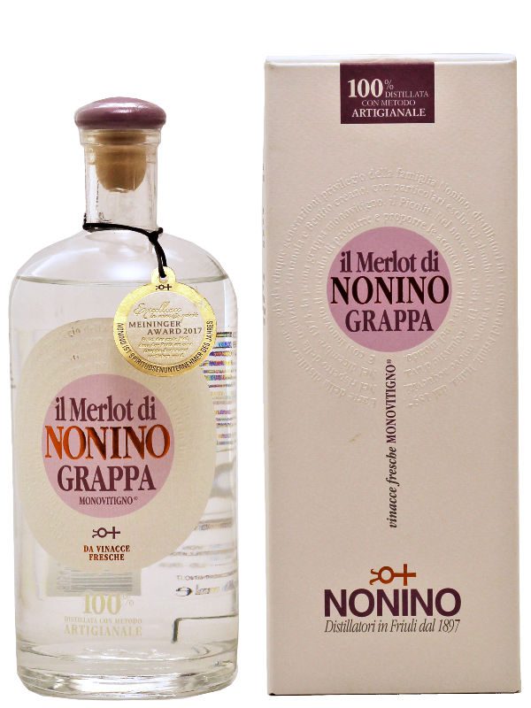 6740_Nonino Grappa Merlot 0,7l Nonino - il Merlot - Monovitigno - Grappa