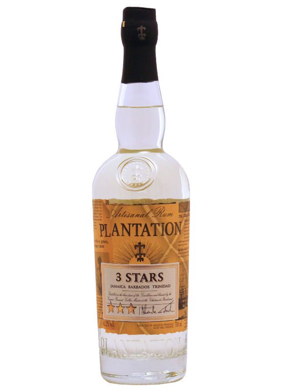 6929_Plantation Rum 3 Stars 3 Stars Silver - Plantation - Jamaica, Barbados, Trinidad Blended Rum