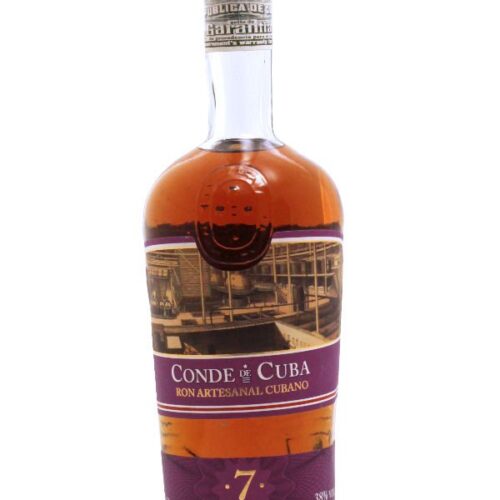 Conde de Cuba - 7 Jahre - Ron Artesanal Cubano