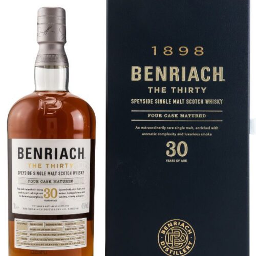 Benriach 30 Jahre - The Thirty - Bourbon, Sherry, Port, Virgin Oak Casks - Speyside Single Malt Scotch Whisky