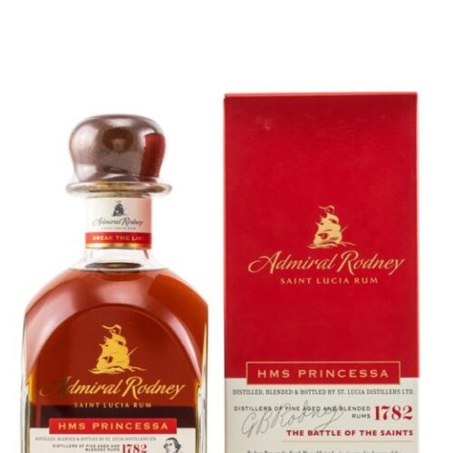 Admiral Rodney - HMS Princessa - American White Oak Bourbon Casks - St. Lucia Rum