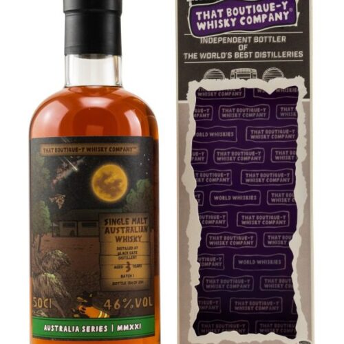 Black Gate 3 Jahre - Batch 1 - Australia Series 2021 - That Boutique-y Whisky Company (TBWC) - Australia Malt Single Whisky Black Gate 3 Jahre - Batch 1 - Australia Series MMXXI - That Boutique-y Whisky Company (TBWC) - Limited Edition - Australia Malt Single Whisky
