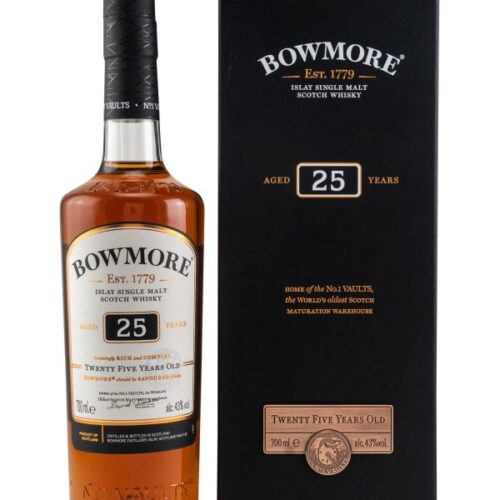Bowmore 25 Jahre - Ex-Bourbon + Sherry Casks - Islay Single Malt Scotch Whisky