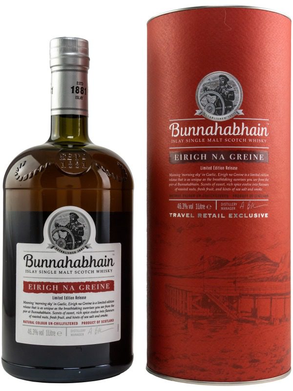 Bunnahabhain - Eirigh Na Greine - Travel Retail Exclusive - Limited Edition Release - Islay Single Malt Scotch Whisky Bunnahabhain - Eirigh Na Greine - Travel Retail Exclusive - Limited Edition Release - Islay Single Malt Scotch Whisky