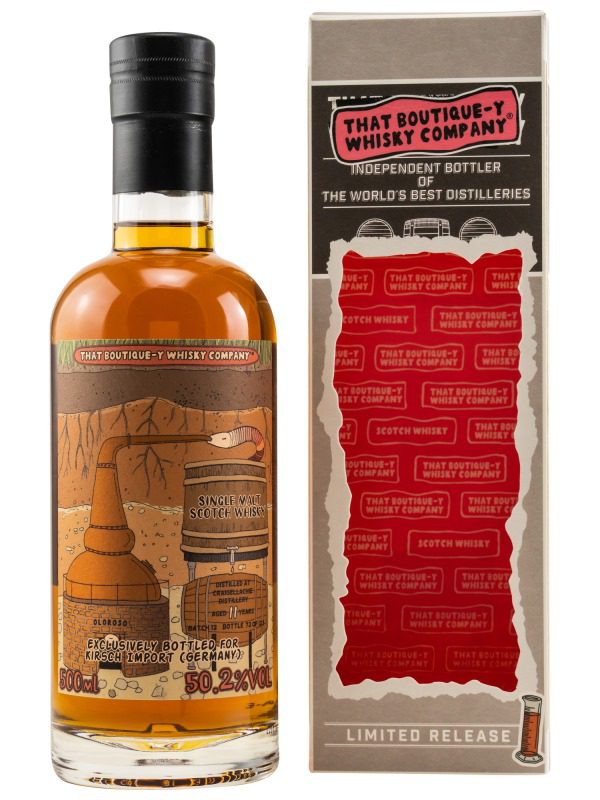 Craigellachie 11 Jahre - Batch 12 - That Boutique-y Whisky Company (TBWC) - Limited Release - Kirsch Import - Single Malt Scotch Whisky Craigellachie 11 Jahre - Batch 12 - That Boutique-y Whisky Company (TBWC) - Limited Release - Kirsch Import - Single Malt Scotch Whisky
