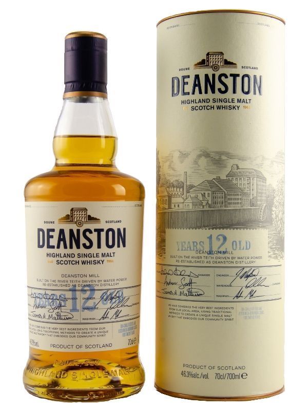 Deanston 12 Jahre - Highland Single Malt Scotch Whisky Deanston 12 Jahre - Highland Single Malt Scotch Whisky