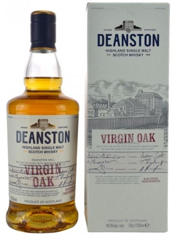 Deanston - Virgin Oak Cask Finish - Highland Single Malt Scotch Whisky1 Deanston - Virgin Oak Cask Finish - Highland Single Malt Scotch Whisky