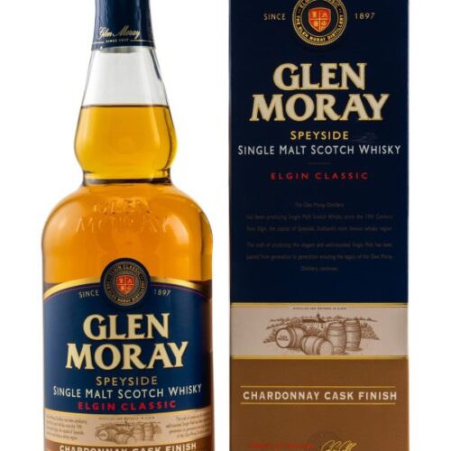 Glen Moray - Chardonnay Cask Finish - Elgin Classic - Speyside Single Malt Scotch Whisky Glen Moray - Chardonnay Cask Finish - Elgin Classic - Speyside Single Malt Scotch Whisky