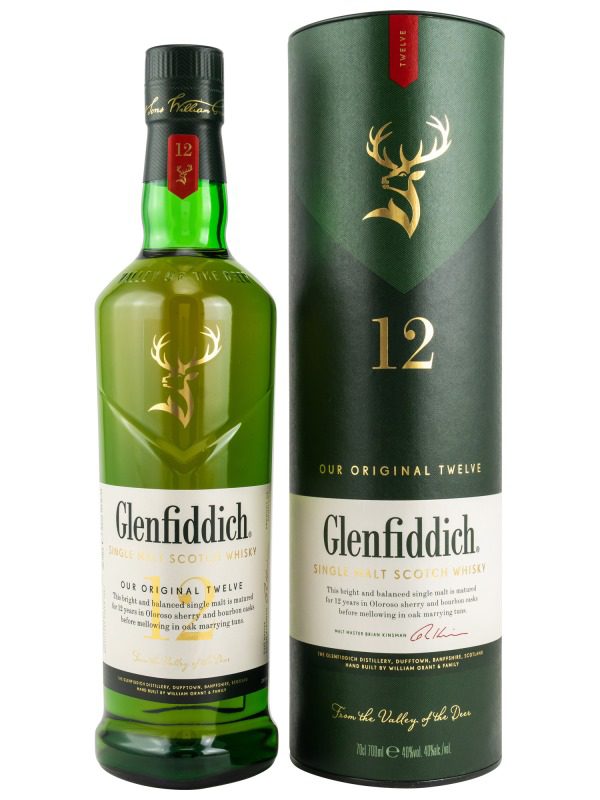 Glenfiddich 12 Jahre - Speyside Single Malt Scotch Whisky