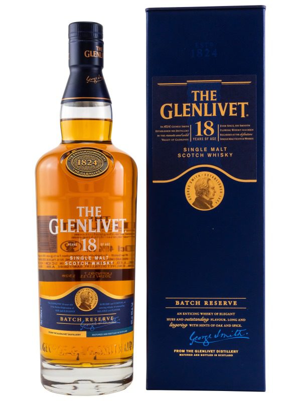 Glenlivet 18 Jahre - Batch Reserve - Speyside Single Malt Scotch Whisky