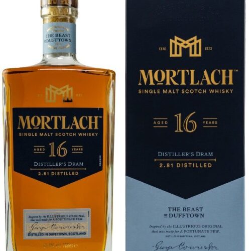 Mortlach 16 Jahre - Distiller's Dram - 2.81 Distilled - Speyside Single Malt Scotch Whisky Mortlach 16 Jahre - Distiller's Dram - 2.81 Distilled - Speyside Single Malt Scotch Whisky