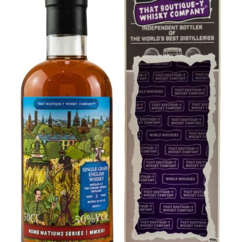 Oxford Artisian Distillery 3 Jahre - Batch 1 - That Boutique-y Whisky Company (TBWC) – Home Nations Series MMXXI – Limited Release – Single Grain English Whisky Oxford Artisan Distillery 3 Jahre - Batch 1 - That Boutique-y Whisky Company (TBWC) – Home Nations Series MMXXI – Limited Release – Single Grain English Whisky