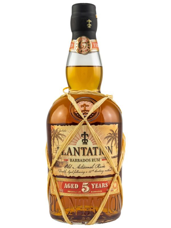 Plantation Rum Barbados - 5 Jahre - Grande Reserve - Rum Barbados - 5 Jahre - Plantation - Old Artisanal Grand Terroir Signature Blend Rum